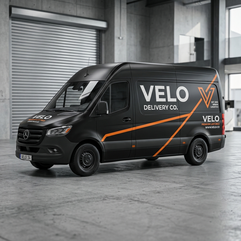 Vehicle Wrap Design Mockup